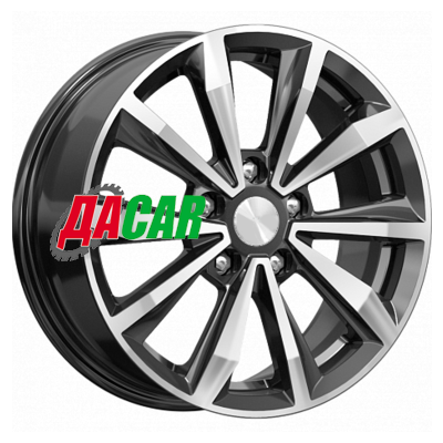 K&K КС974 6,5x16/5x114,3 ET40 D66,1 Алмаз черный SK