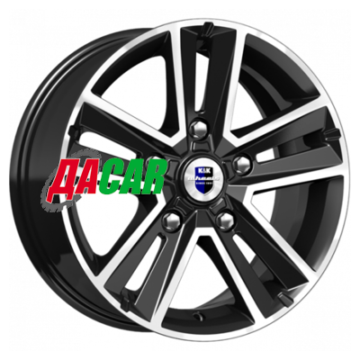 K&K Арена (КС864) 6,5x16/5x139,7 ET40 D98 Алмаз черный SK