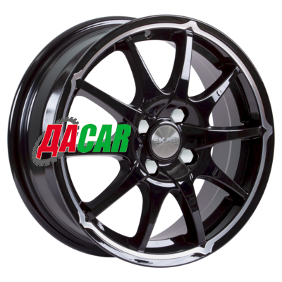 Скад Джокер 6x15/4x100 ET38 D67,1 Антрацит-алмаз