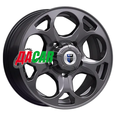 K&K Линкс (КС1057) 7x16/5x139,7 ET35 D108,5 Антрацит