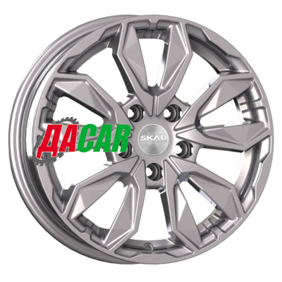 Скад Сочи 6x16/4x100 ET50 D60,1 Arctic grey
