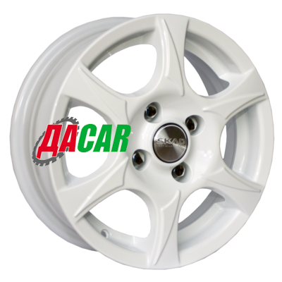 Скад Аэро 5x13/4x100 ET35 D67,1 белый