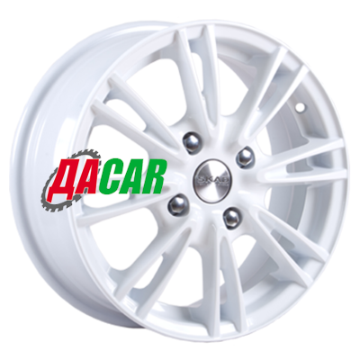 Скад Пантера 6x15/4x100 ET45 D67,1 белый
