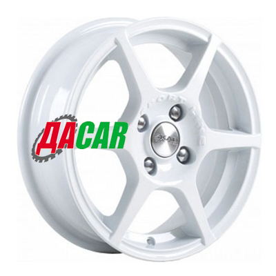 Скад Ягуар 5,5x14/4x98 ET38 D58,6 белый