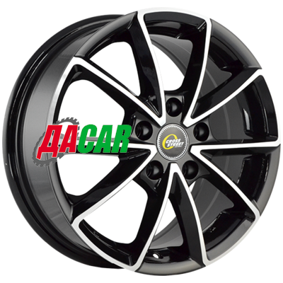 CrossStreet CR-01 6x15/4x100 ET40 D60,1 BKF