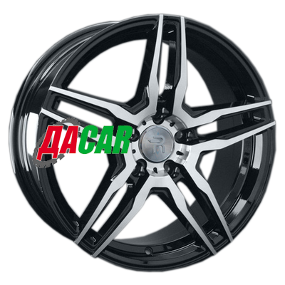 Replay B175 8x18/5x112 ET30 D66,6 BKF (конус, B640)
