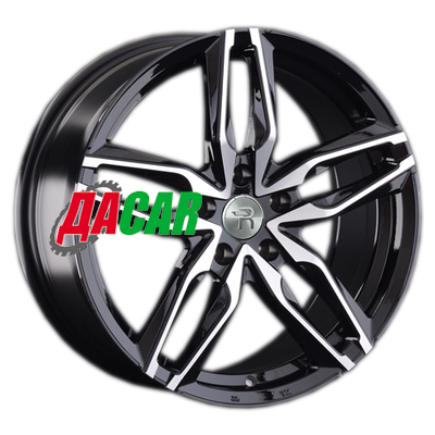 Replay A148 8x18/5x112 ET46 D57,1 BKF (конус, C570)
