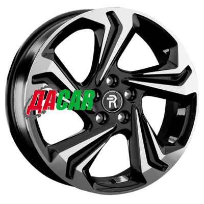 Replay CHR47 6,5x18/5x108 ET33 D60,1 BKF (конус, C570)