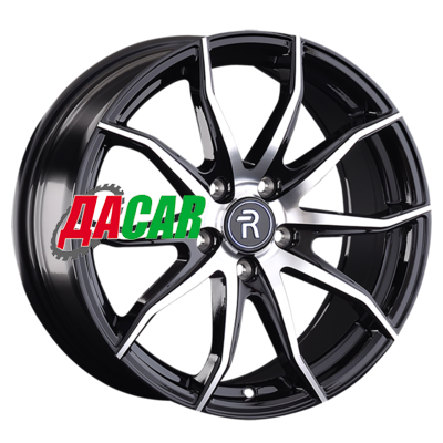 Replay LX184 8x18/5x114,3 ET30 D60,1 BKF (конус, C570)