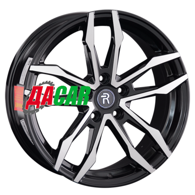 Replay LX188 8x18/5x114,3 ET30 D60,1 BKF (конус, C570)