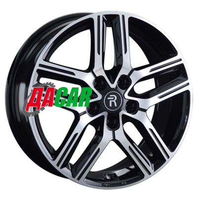 Replay FA21 7x17/5x114,3 ET45 D67,1 BKF (конус, C570)