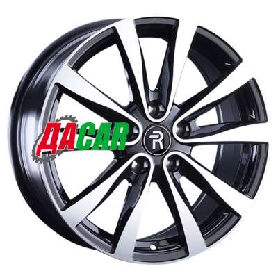 Replay FA22 7x17/5x114,3 ET40 D57,1 BKF (конус, C570)