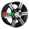 LS 767 8x16/6x139,7 ET10 D106,1 BKF (конус, Колпак+лого)