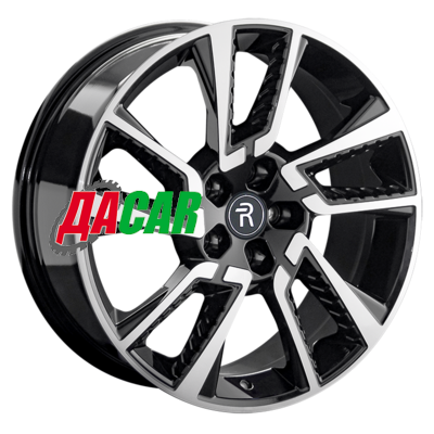 Replay LX232 8x18/5x114,3 ET30 D60,1 BKF (конус, C570)