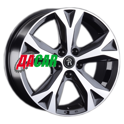 Replay LX57 7,5x18/5x114,3 ET35 D60,1 BKF (конус, C570)