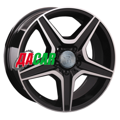 Replay MR75 8x17/5x112 ET48 D66,6 BKF (конус, MB001)