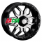 LS 1285 7x16/5x139,7 ET5 D108,1 BKF (конус, Колпак+лого)