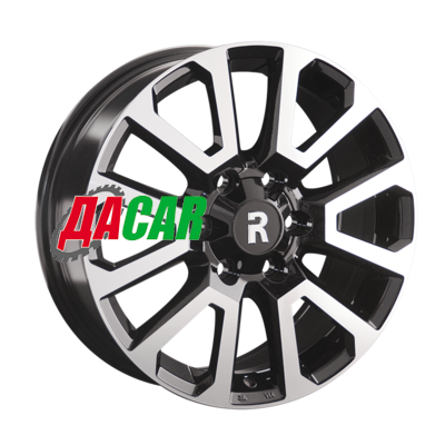 Replay TY377 7,5x18/6x139,7 ET60 D95,10 BKF (пш)