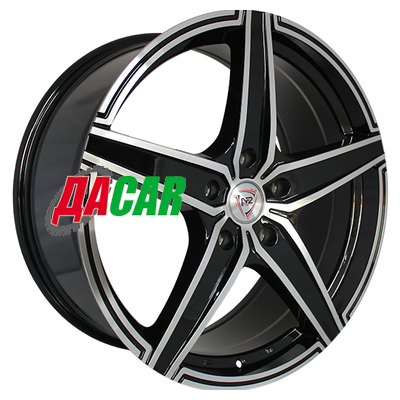 NZ F-1 7x17/5x120 ET40 D72,6 BKF