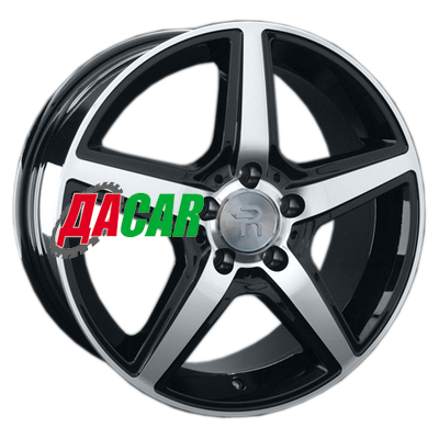 Replay MR65 7,5x17/5x112 ET46 D66,6 BKF (конус, MB001)