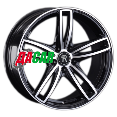 Replay A141 8x18/5x112 ET25 D66,6 BKF (конус, A001)