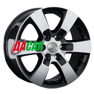 Replay LX86 7,5x17/6x139,7 ET25 D106,1 BKF (пш, LX001)