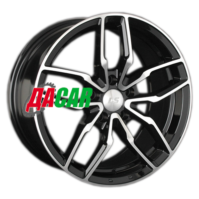 LS 790 8x18/5x114,3 ET40 D73,1 BKF (конус, Колпак+лого)