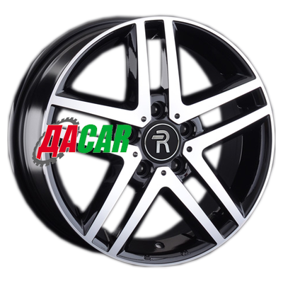 Replay MR200 6,5x16/5x112 ET60 D66,6 BKF (конус, C570)