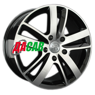 Replay VV89 8x18/5x130 ET53 D71,6 BKF (конус, C570-01)