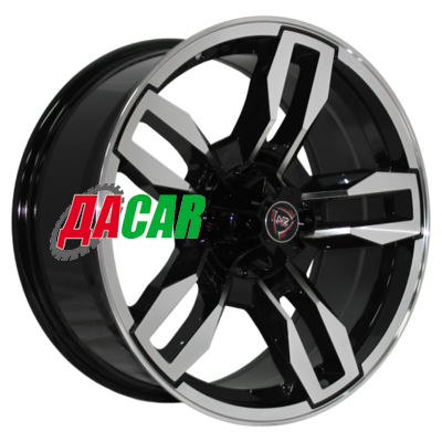 NZ SH702 8x18/5x139,7 ET20 D108,5 BKF