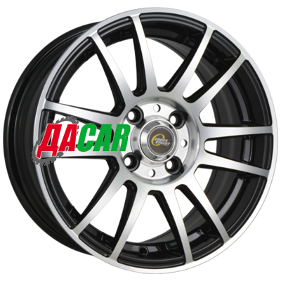 CrossStreet Y4917 6x15/4x100 ET48 D54,1 BKF