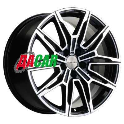 Khomen Wheels KHW1904 (RX/NX) 8,5x19/5x114,3 ET30 D60,1 Black-FP