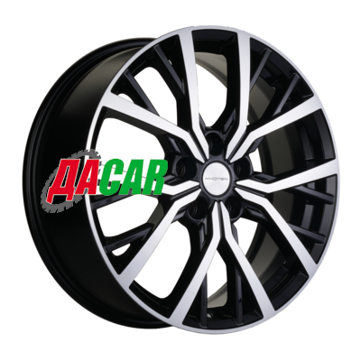 Khomen Wheels KHW1806 (Karoq) 7x18/5x112 ET45 D57,1 Black-FP