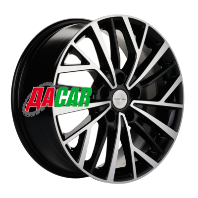 Khomen Wheels KHW1717 (Kodiaq/Tiguan) 7x17/5x112 ET40 D57,1 Black-FP