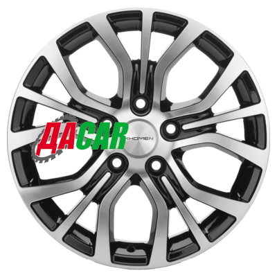Khomen Wheels KHW1608 (ix35) 6,5x16/5x114,3 ET45 D67,1 Black-FP