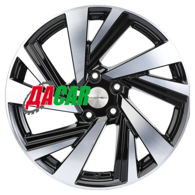 Khomen Wheels KHW1801 (Outlander) 7,5x18/5x114,3 ET38 D67,1 Black-FP