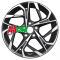 Khomen Wheels KHW1716 (Kuga/Focus) 7x17/5x108 ET50 D63,3 Black-FP