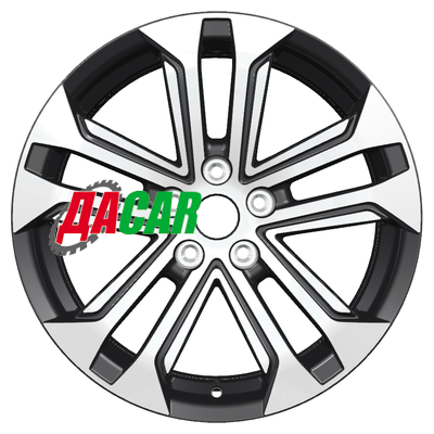 Khomen Wheels KHW1803 (RAV4) 7x18/5x114,3 ET35 D60,1 Black-FP