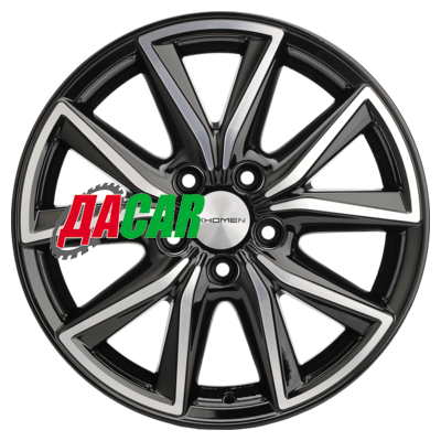 Khomen Wheels KHW1706 (Ceed) 7x17/5x114,3 ET53 D67,1 Black-FP