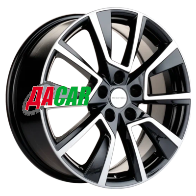 Khomen Wheels KHW1802 (Chery Tiggo) 7x18/5x108 ET40 D60,1 Black-FP
