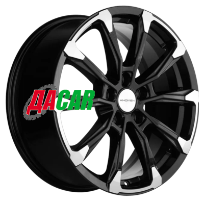 Khomen Wheels KHW1808 (RAV4) 7,5x18/5x114,3 ET45 D60,1 Black-FP