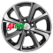 Khomen Wheels KHW1501 (Vesta/Almera) 6x15/4x100 ET50 D60,1 Black-FP