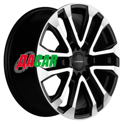 Khomen Wheels KHW1805 (LC Prado) 7,5x18/6x139,7 ET25 D106,1 Black-FP