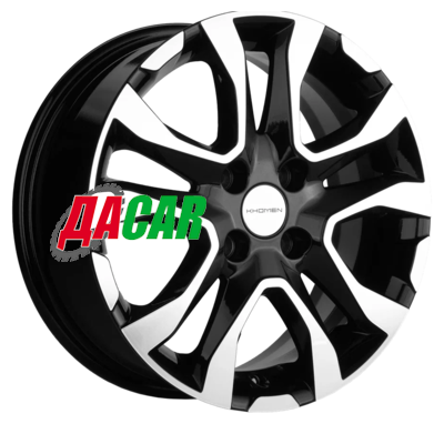 Khomen Wheels KHW1503 (XRay) 6x15/4x100 ET40 D60,1 Black-FP