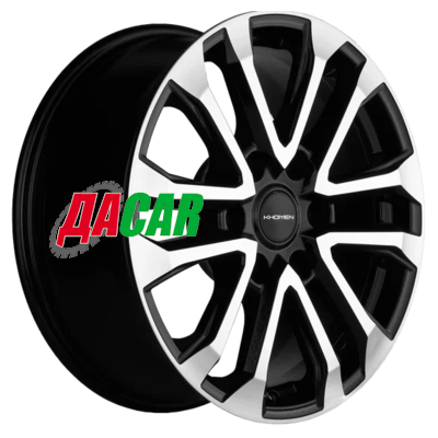 Khomen Wheels KHW1805 (Pajero) 7,5x18/6x139,7 ET46 D67,1 Black-FP