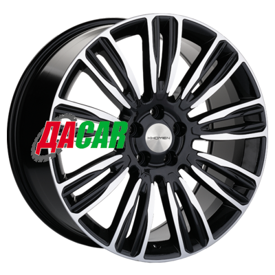 Khomen Wheels KHW2004 (SantaFe) 8,5x20/5x114,3 ET48 D67,1 Black-FP