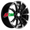 Khomen Wheels KHW1808 (K5/Santafe) 7,5x18/5x114,3 ET50 D67,1 Black-FP