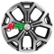 Khomen Wheels KHW1710 (Ceed) 6,5x17/5x114,3 ET50 D67,1 Black-FP