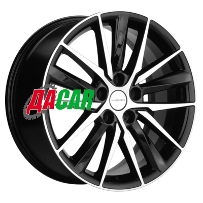 Khomen Wheels KHW1807 (A6/Q5) 8x18/5x112 ET39 D66,6 Black-FP