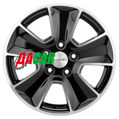 Khomen Wheels KHW1601 (Duster) 6,5x16/5x114,3 ET50 D66,1 Black-FP